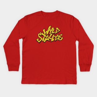 Wyld Stallyns - vintage logo Kids Long Sleeve T-Shirt